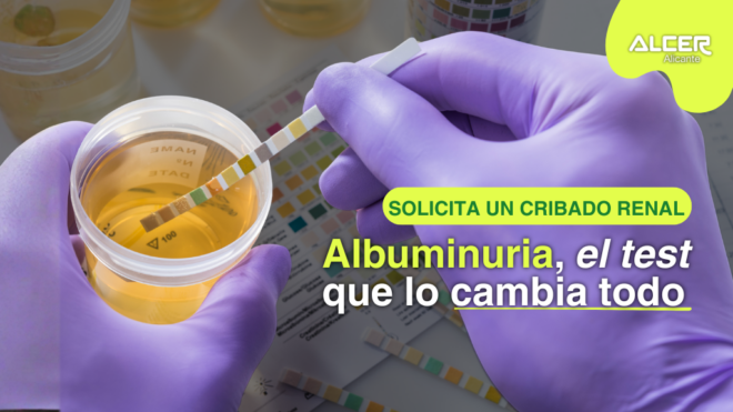 Medición de albúmina en orina para prevenir la enfermedad renal crónica