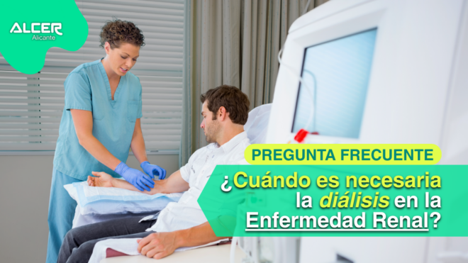 Paciente con insuficiencia renal crónica terminal que requiere diálisis para filtrar toxinas de la sangre.